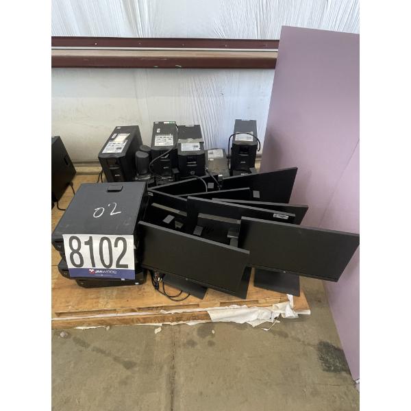 UPS'S & COMPUTER MONITORS