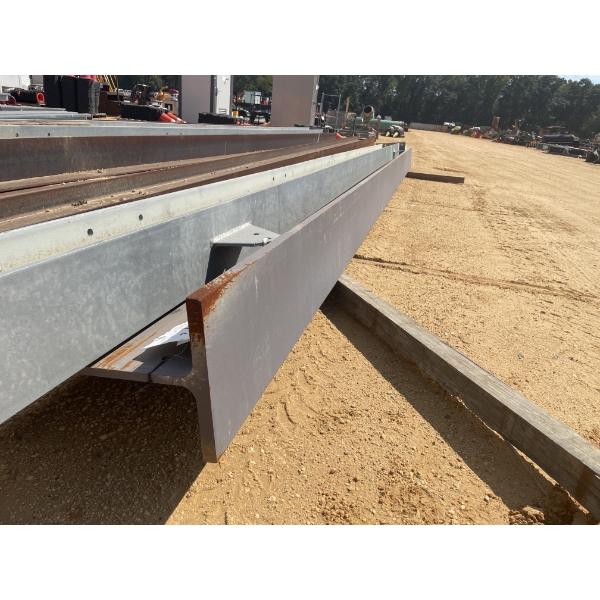 METAL I-BEAM, APPROX 12" X 22" X 26'