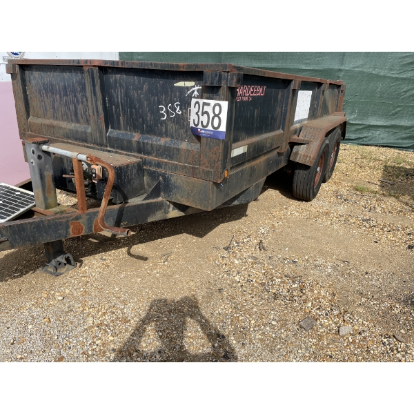 2004 HARDEEBUILT 714LP Dump Trailer