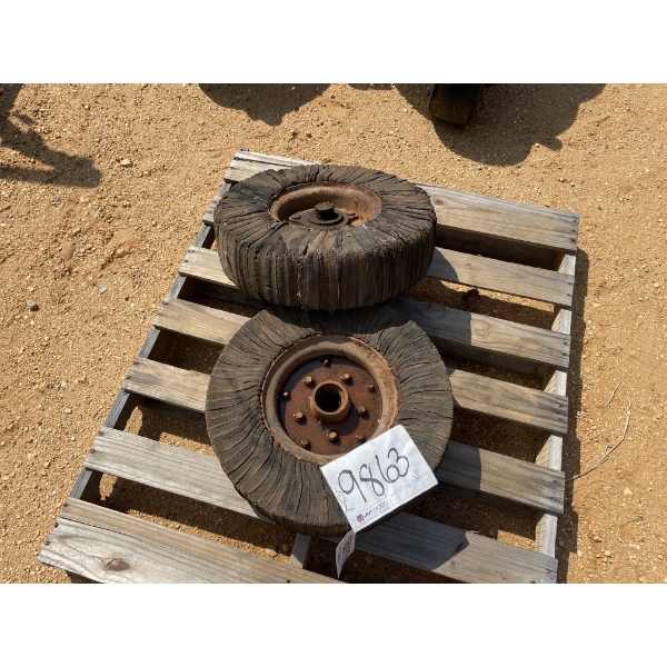 ROTARY MOWER WHEELS