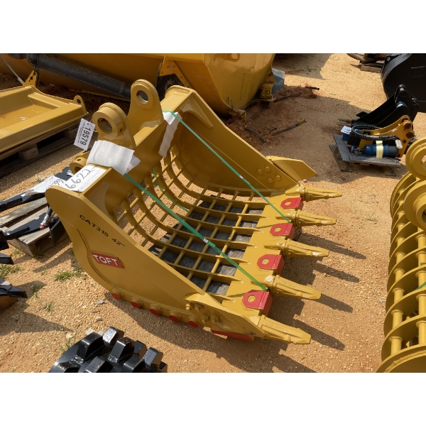 2025 TOFT CAT315 GRID BUCKET