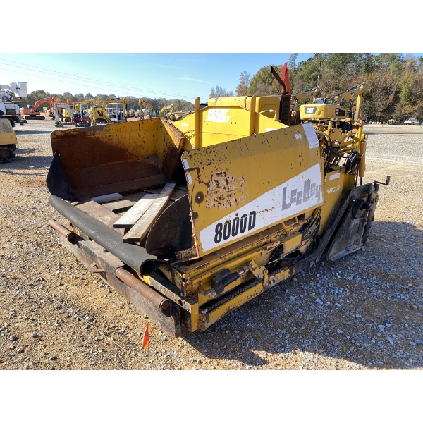 1999 LEEBOY 8000D Asphalt Paver