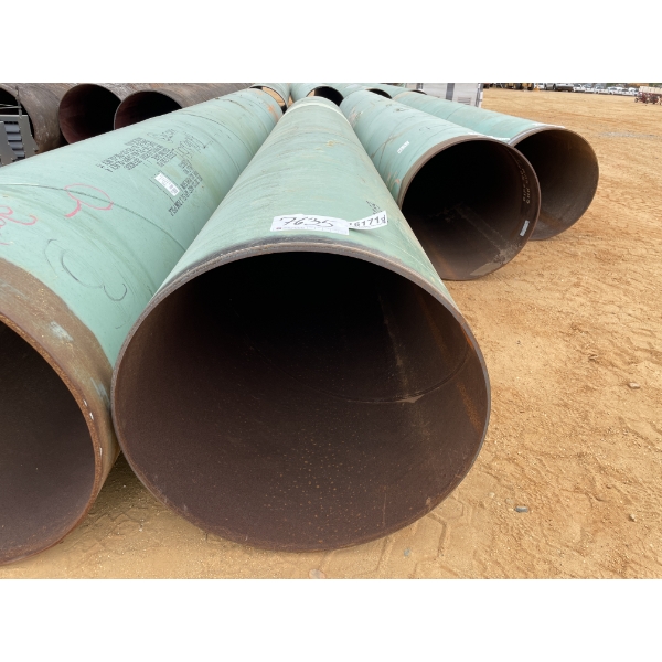 36" X 1/2" X 20' STEEL PIPE