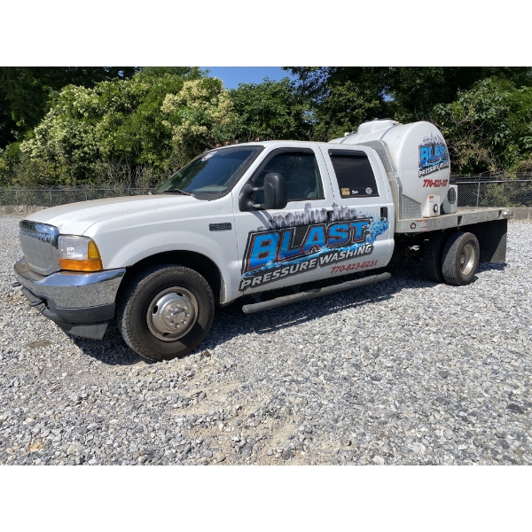 2003 FORD F350 XL PRESSURE WASHER TRUCK