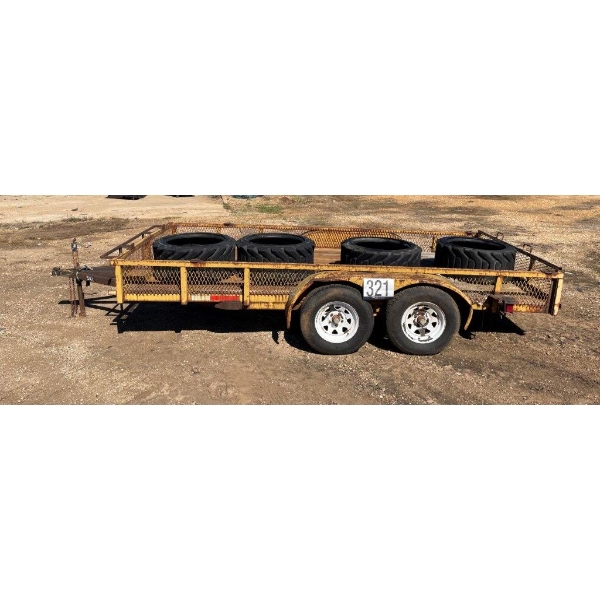 TANDEM AXLE Utility Trailer