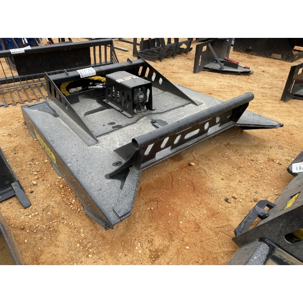 BRUSH CUTTER, 66"W, fits skid steer loader