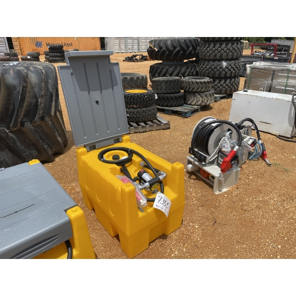 55 GAL PLASTIC FUEL TANK