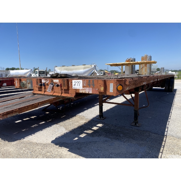 2001 FONTAINE TP-4-4881A Flatbed Trailer