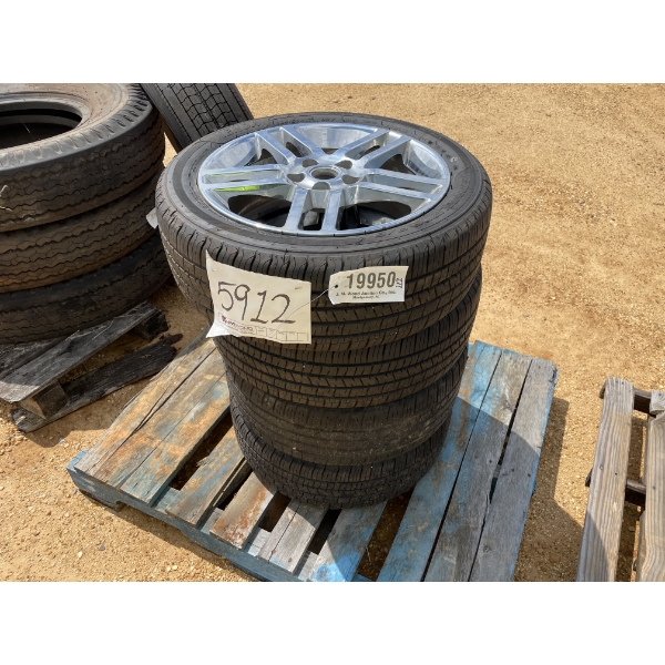 (4 EA) 205/50R17 TIRES & RIMS