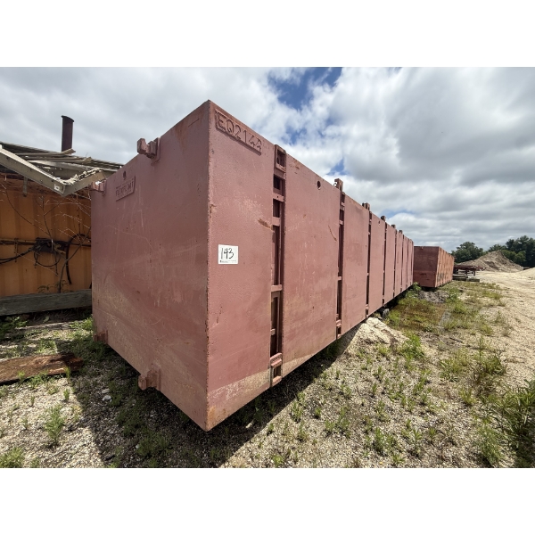 40' x 10' x 7' FLEXI FLOAT Barge