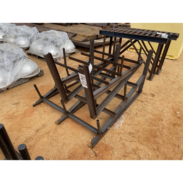 WIRE SPOOL STORAGE RACK