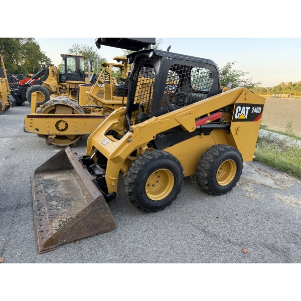 2016 CAT 246D Skid Steer Loader - Wheel