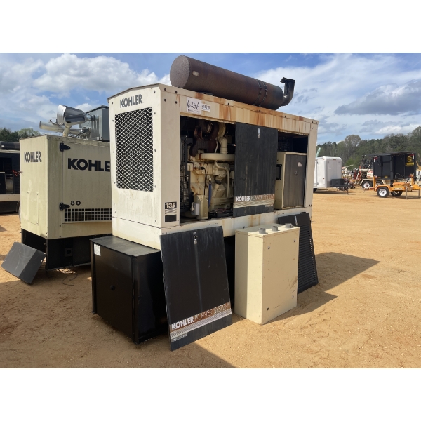 KOHLER 135KW DIESEL GENERATOR 135R02J Generator