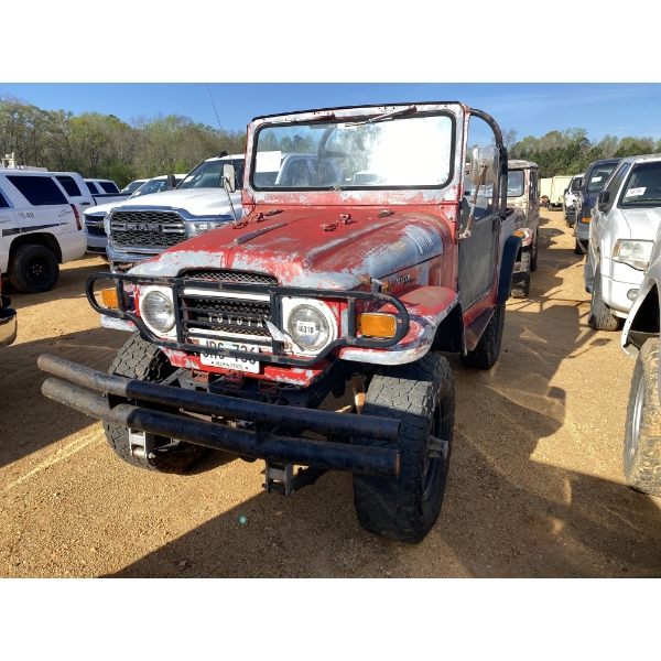 1971 TOYOTA LAND CRUISER FJ40 SUV