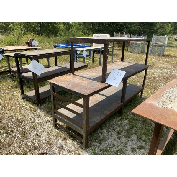 3' X 8' METAL TABLE
