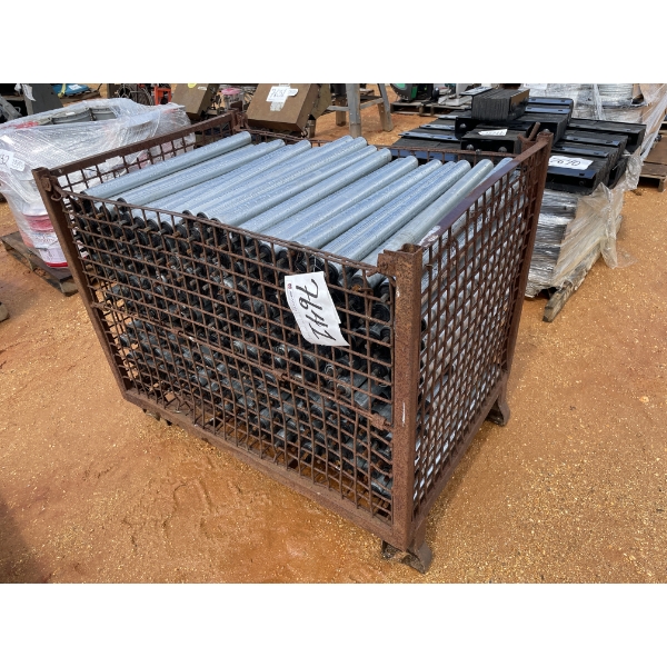 GRAVITY TABLE ROLLERS, APPROX 400 EA