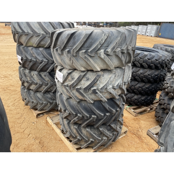 (4) 17.5LR24 TIRES & RIMS