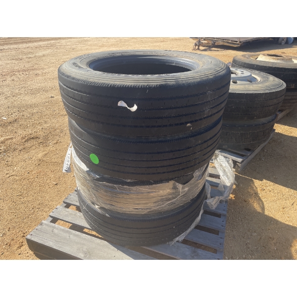 295/75R22.5 TIRES & RIMS
