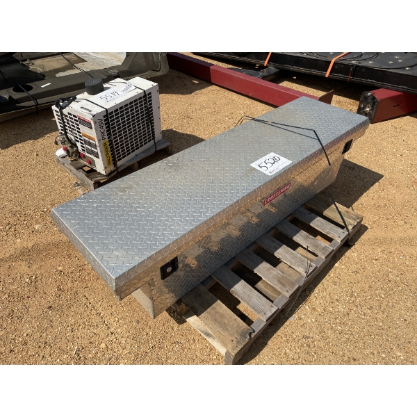 CRAFTSMAN ALUMINUM TRUCK BED TOOL BOX