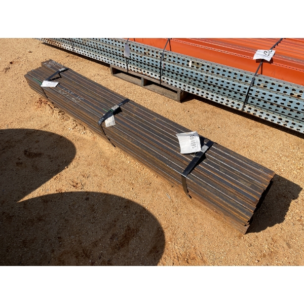 STEEL SQUARE TUBING, 3/16" X 1-1/2" X 7'-6"