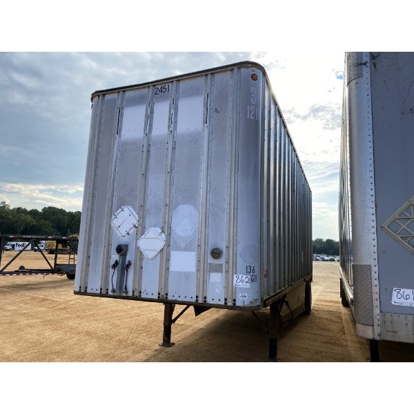 1986 ROAD SYSTEM CFR28102 Dry Van Trailer