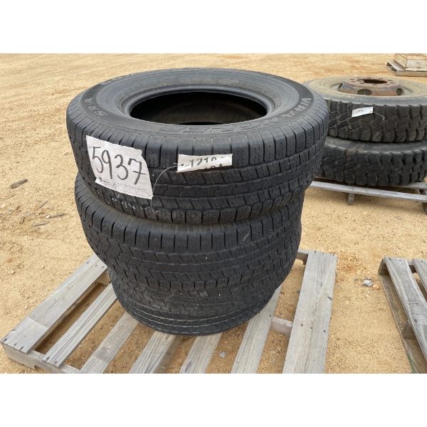 (4) 265/70R17 TIRES