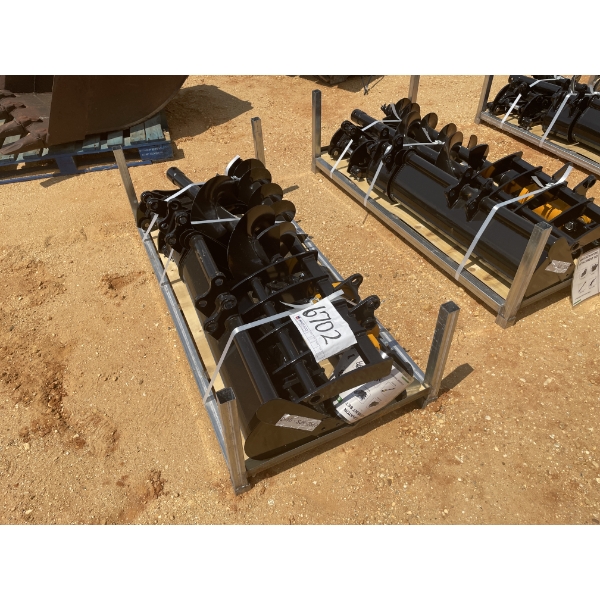 (8) MINI EXCAVATOR ATTACHMENTS