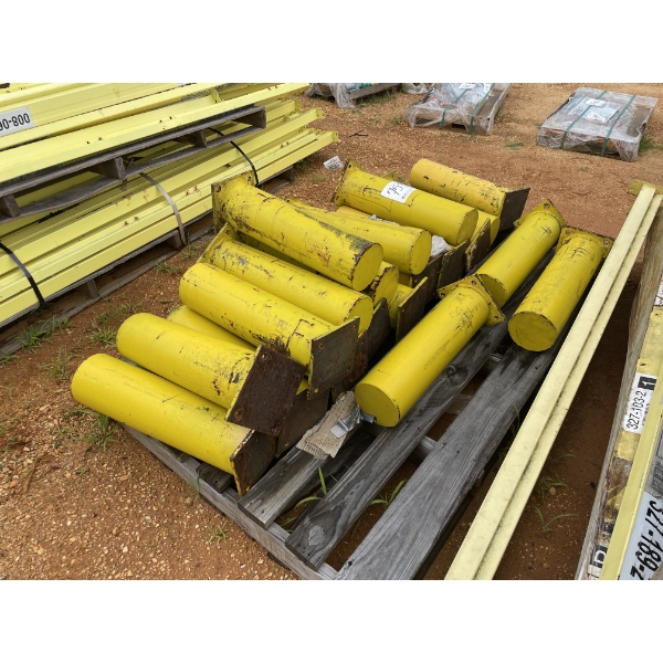 SAFETY STOP BOLLARDS, approx 20 ea