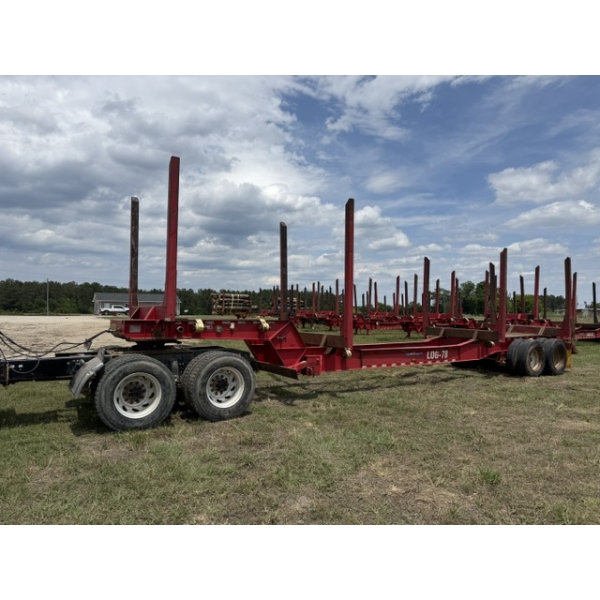 2016 PITTS LP42 Log Trailer
