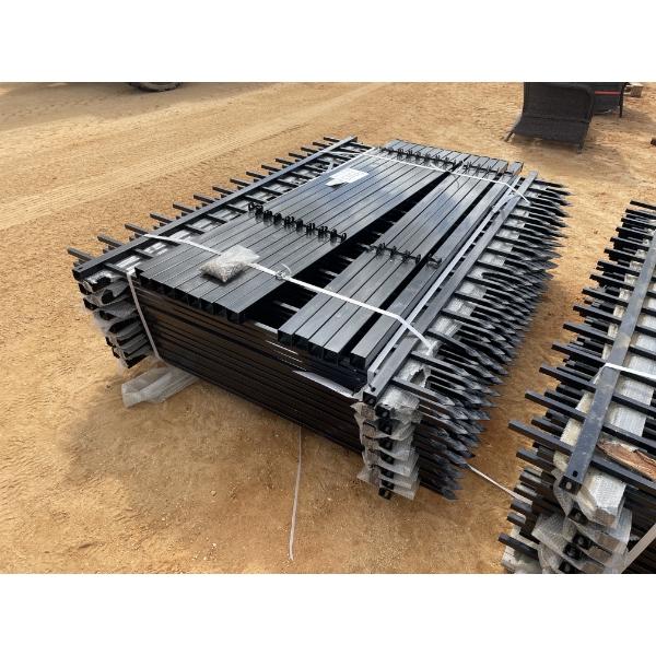 100' WROUGHT IRON FENCE