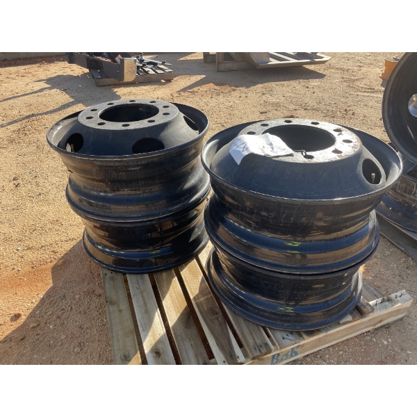 (4) 22.5 X 8.25 RIMS