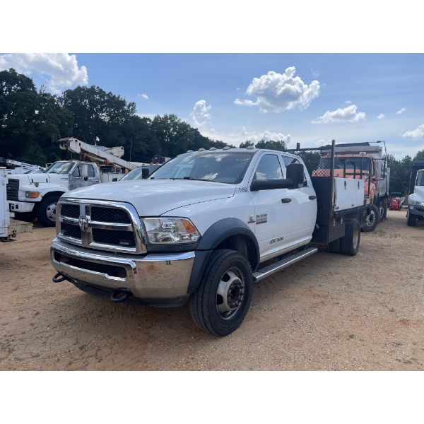 2018 RAM 5500 HD Flatbed Truck