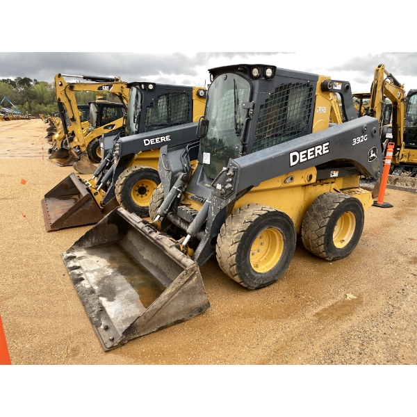 2016 JOHN DEERE 332G Skid Steer Loader - Wheel