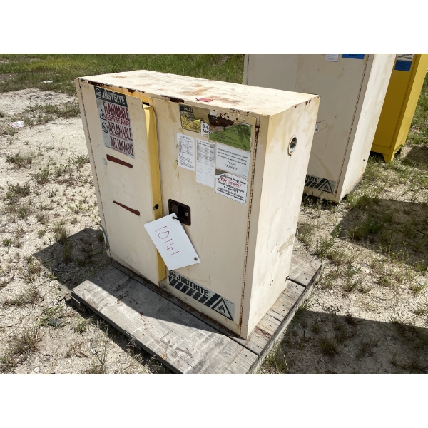 JUSTRITE FLAMMABLE STORAGE CABINET