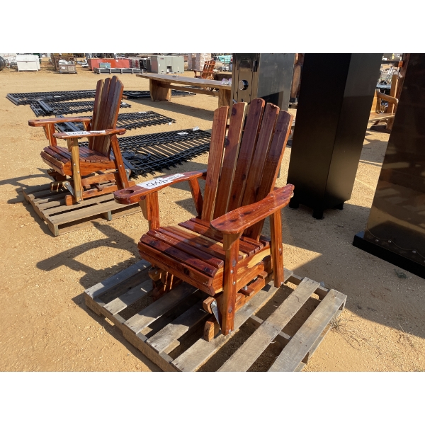 RED CEDAR GLIDER-ROCKER
