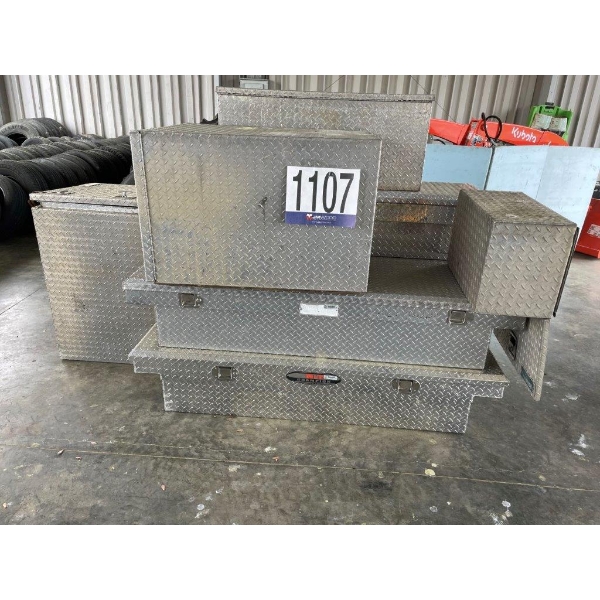 DIAMOND PLATE TOOL BOXES
