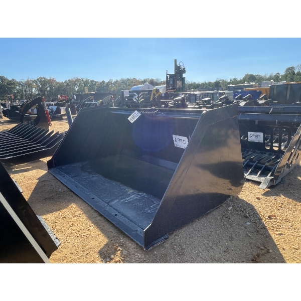 68" HIGH CAPACITY BUCKET, fits skid steer loader