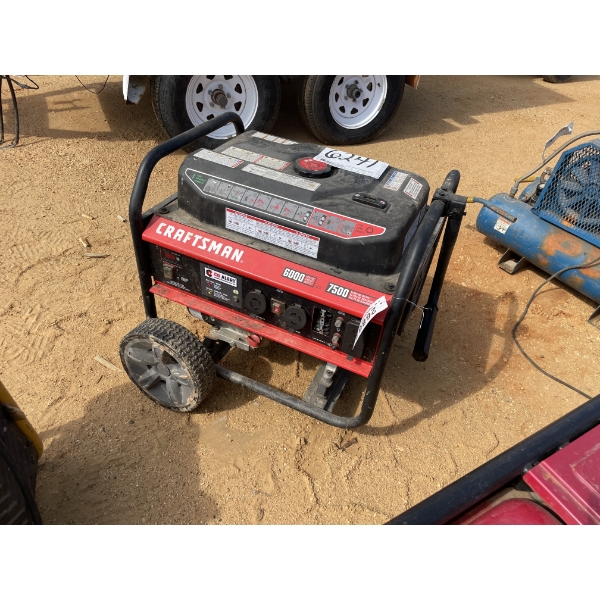 2023 CRAFTSMAN GENERATOR 6000 WATTS