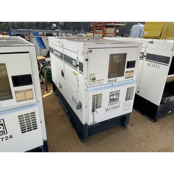 WHISPERWATT DIESEL 36KW DCA-36SPX Generator