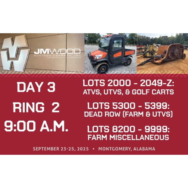 DAY 3 - RING 2 - SCHEDULE