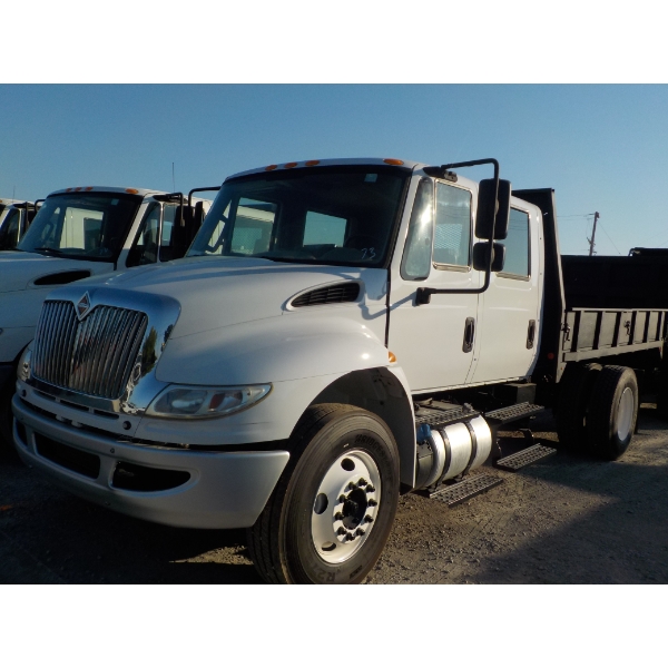 2018 INTERNATIONAL DURASTAR 4300 Flatbed Dump Truck