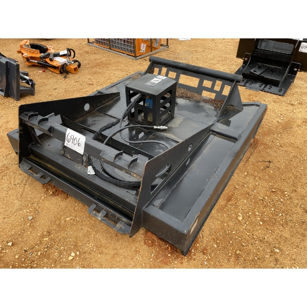 BRUSH CUTTER, 72"W, fits skid steer loader
