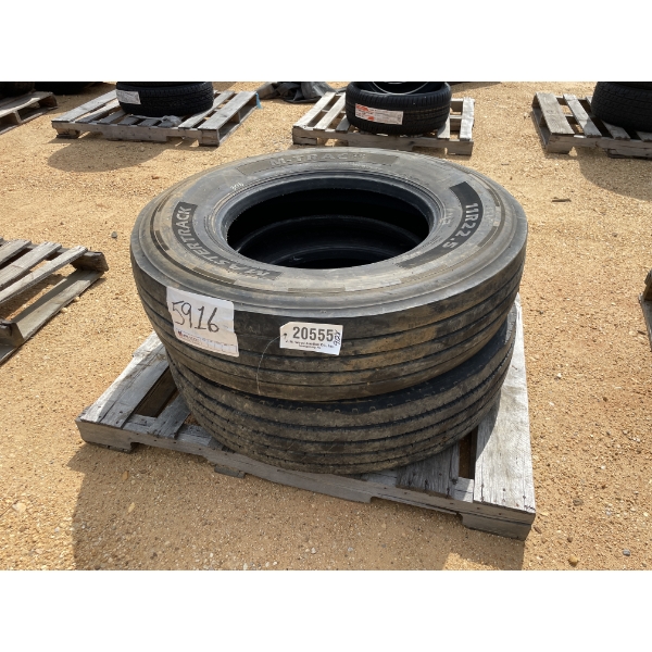 (2) 11R22.5 TIRES