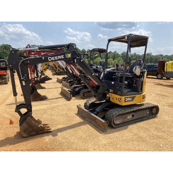 2021 JOHN DEERE 26G Excavator - Mini