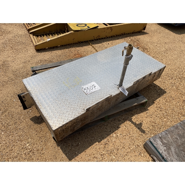 ALUM DIAMOND PLATE FUEL TANK