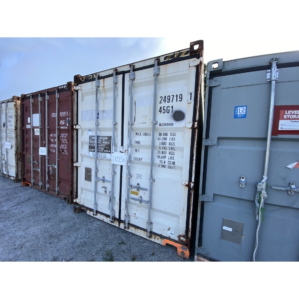 40' HIGH CUBE CONTAINER