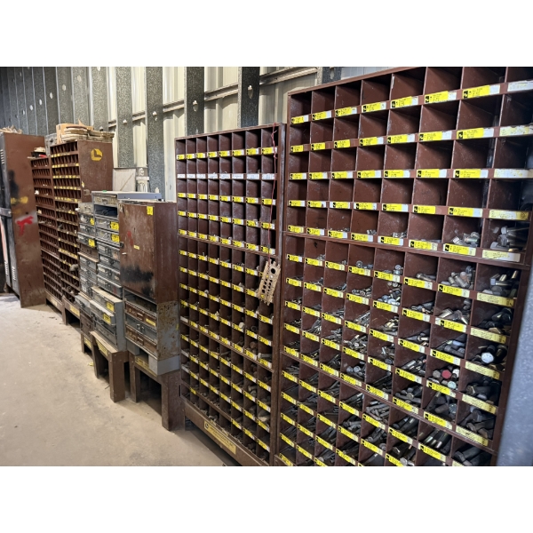 BOLT BINS W/ CONTENTS