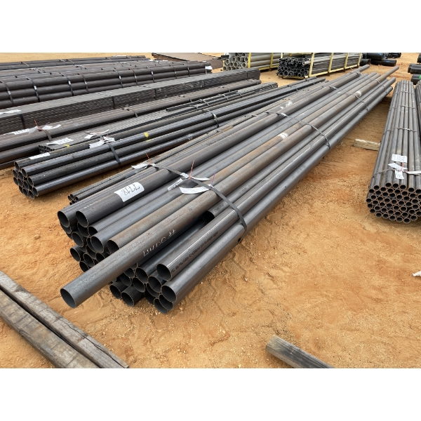 STEEL PIPE-4" X SCHEDULE 40 X 24'-27' (39 PCS) 