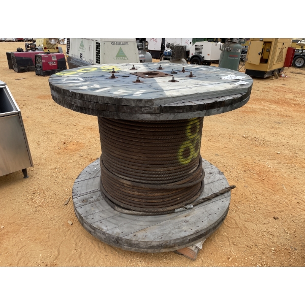 SPOOL OF STEEL CABLE, 28MM