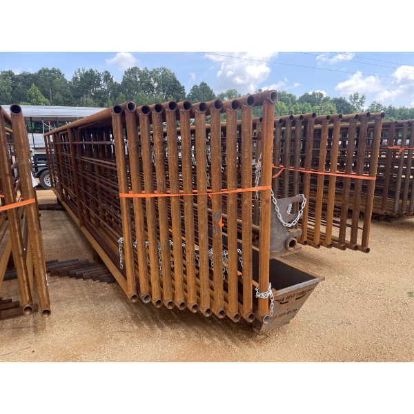 CORRAL PANELS, 24'L x 68"H, INCLUDES TROUGH (11)